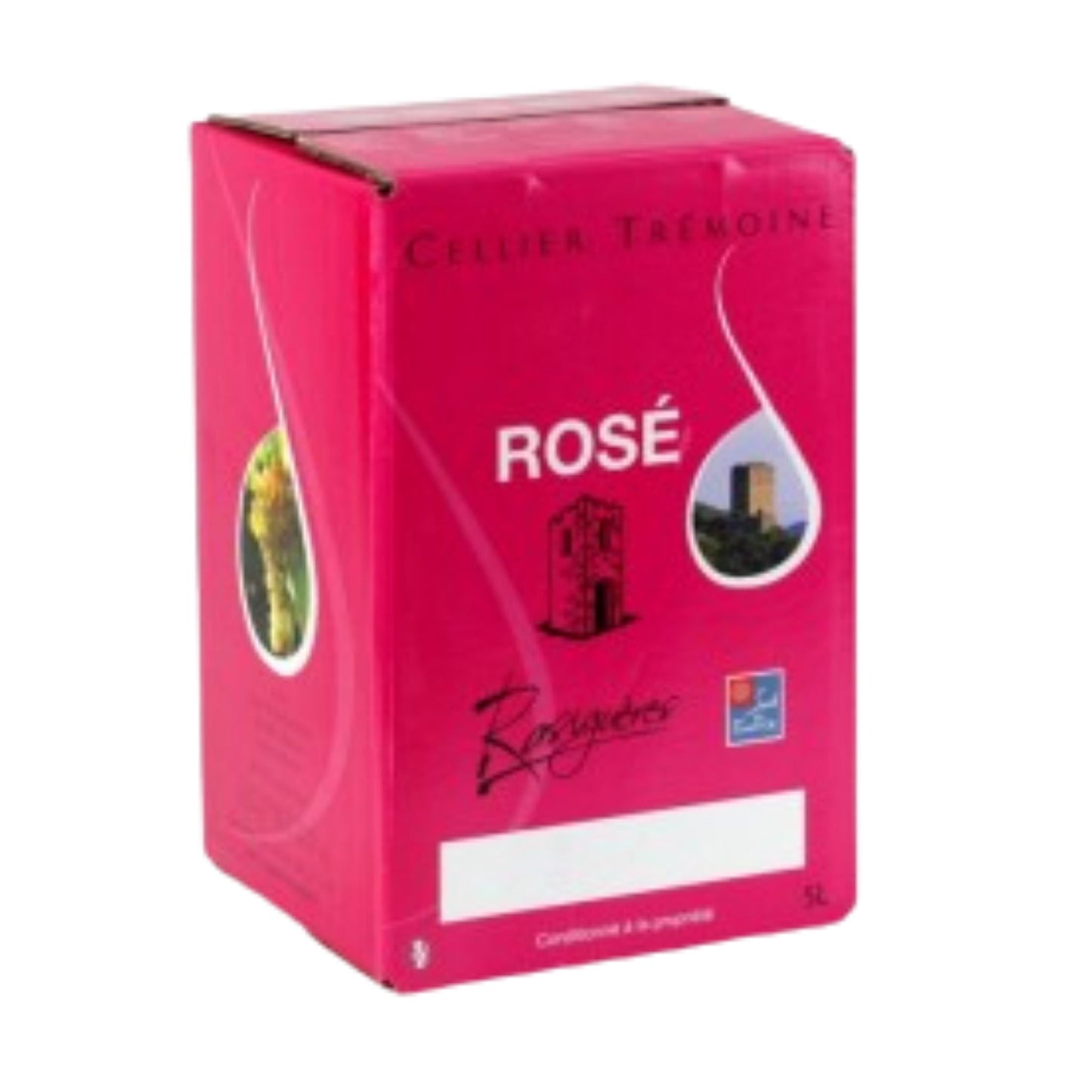 Fontaine à vin - ROSE 5L RASIGUERES