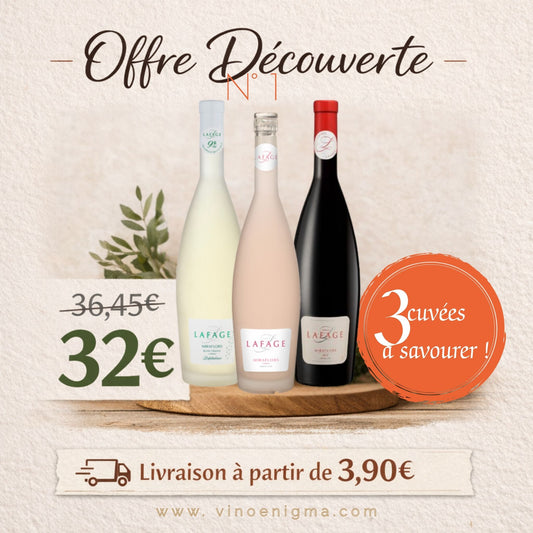 Pack Découverte N°1 - 3 Cuvées Miraflors